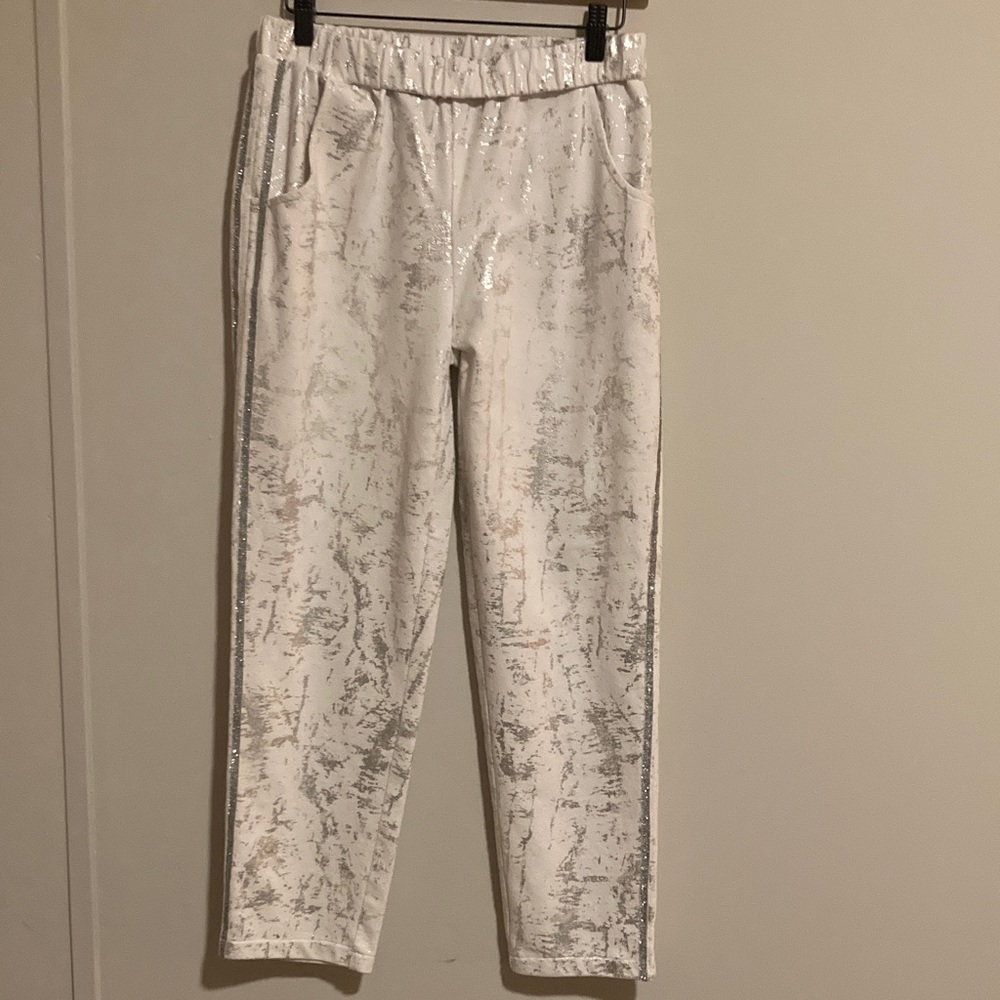 Berek White Garment with Silver Details
